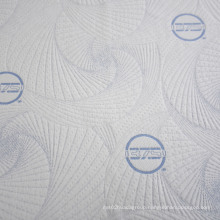 2021 Jacquard Knitted Fabric Mattress  Temp-control 37.5 Brocade Fabric Bedding 100% Polyester Upholstery